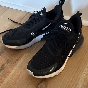Nike Air Max 270 Black and White  Athletic Shoes